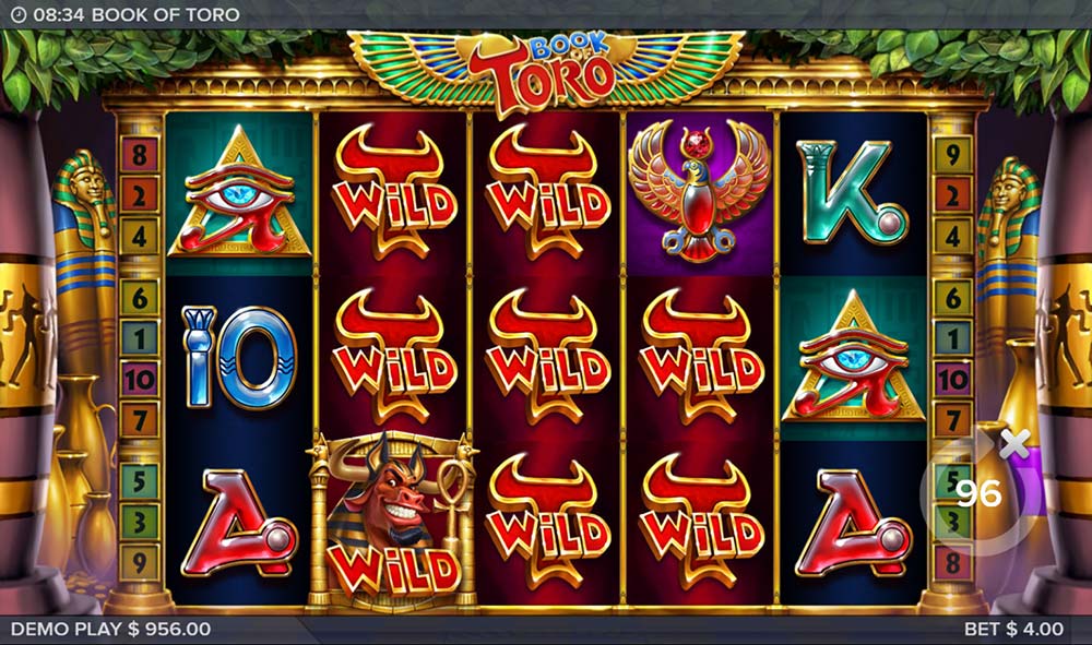 Слот Book of Toro от ELK Studios: увеличиваем ставку в 10000 раз!