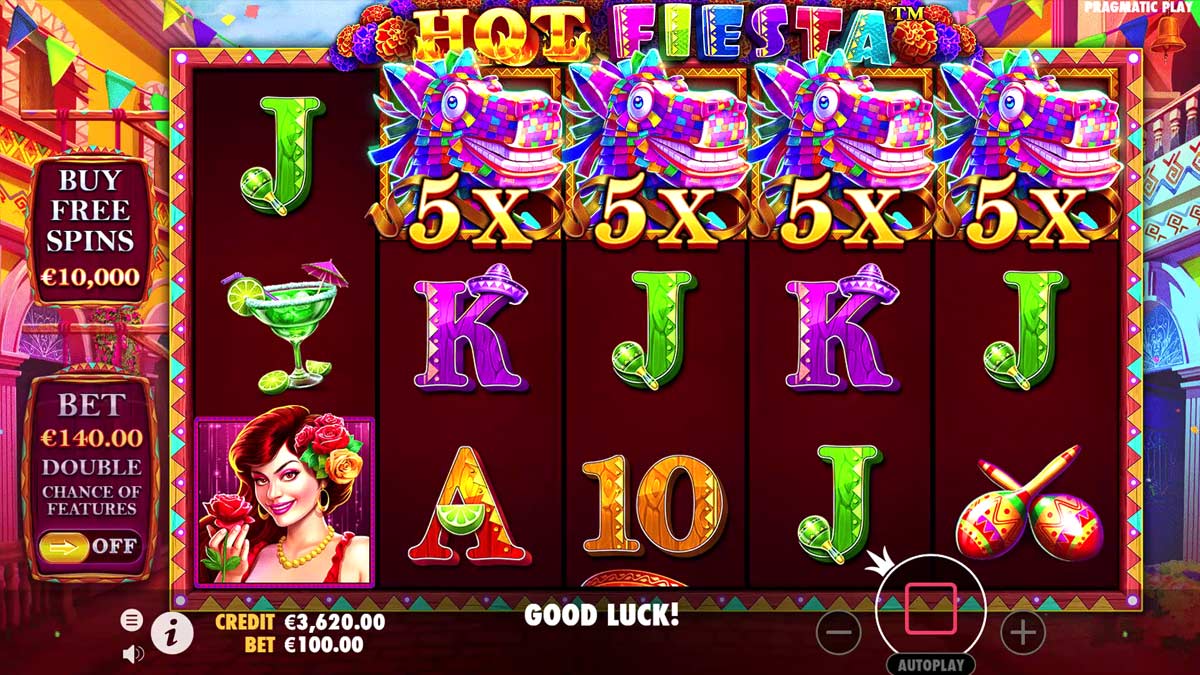 Слот Hot Fiesta от Pragmatic Play: отправляйтесь на поиски пиньяты!