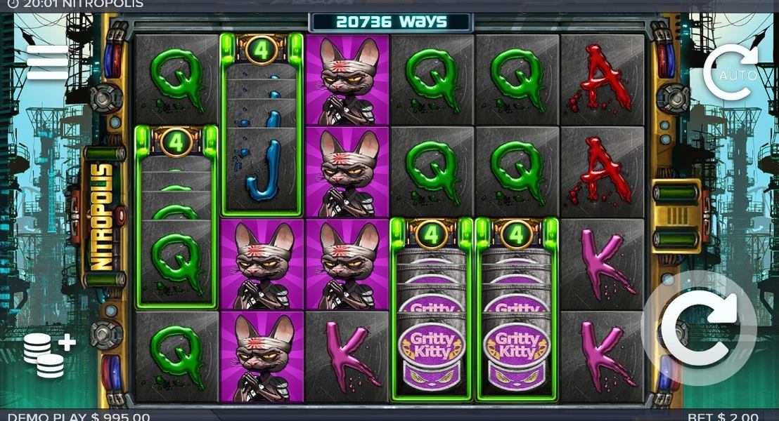 Видеослот Nitropolis — современный эмулятор, которому есть чем удивить!