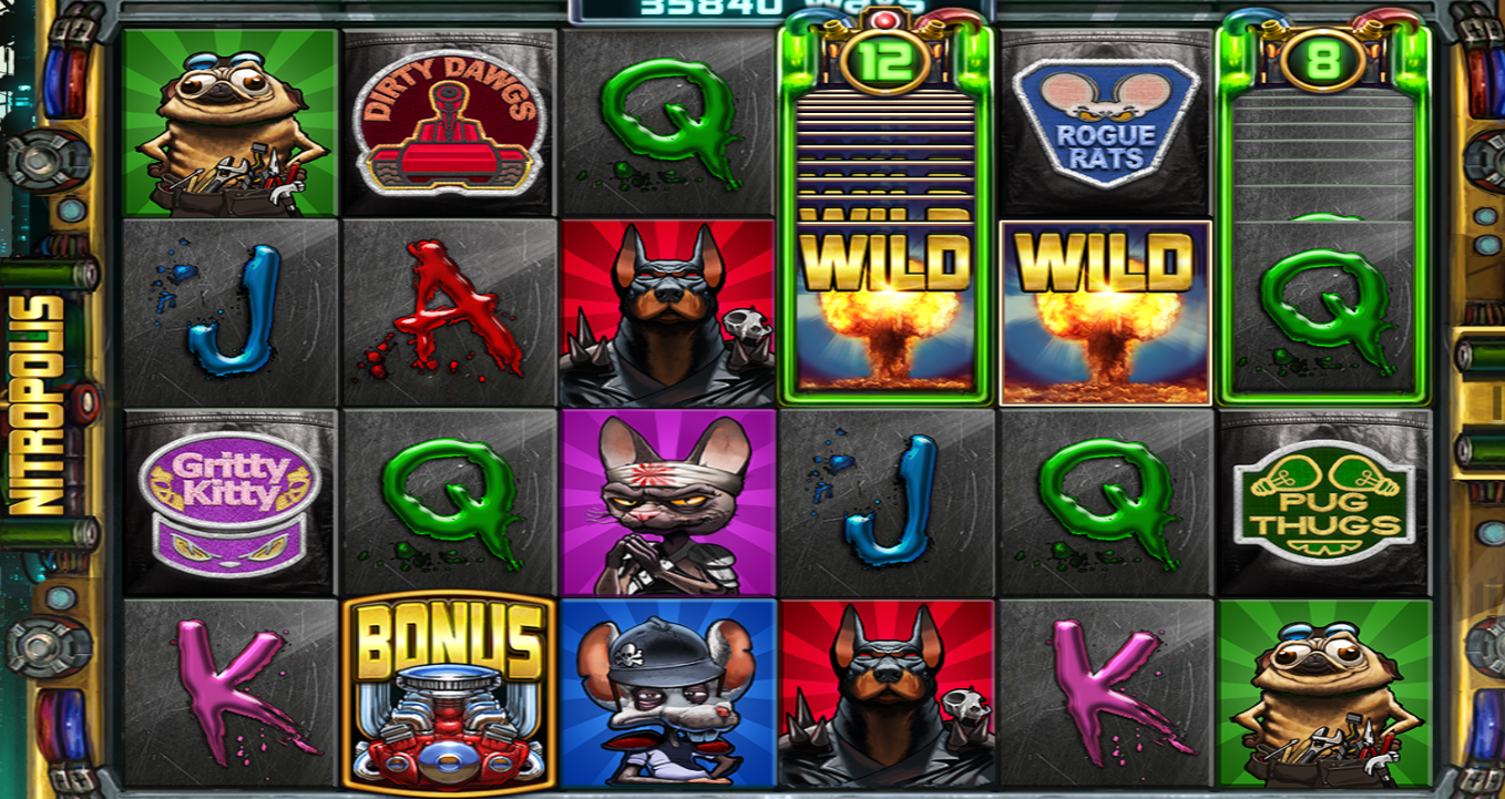 Видеослот Nitropolis — современный эмулятор, которому есть чем удивить!